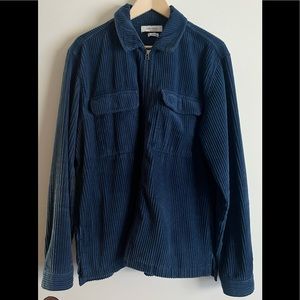 Urban Outfitters Corduroy Jacket Blue Medium